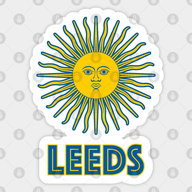 Leeds x Argentina Sticker by Confusion101